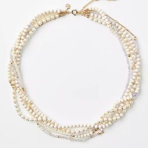 LOFT Pearlized Multistrand Necklace